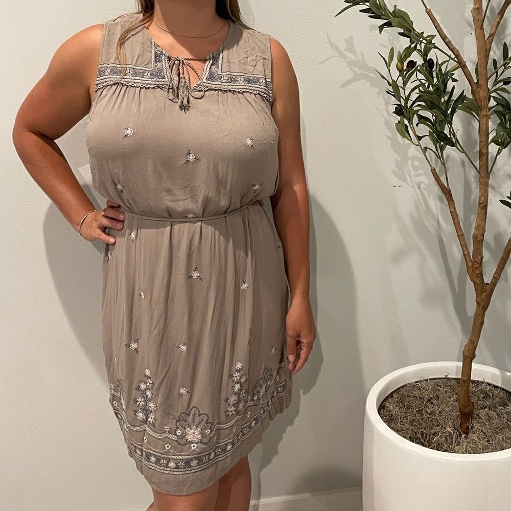 Time and Tru Tank Dress Size Extra Large